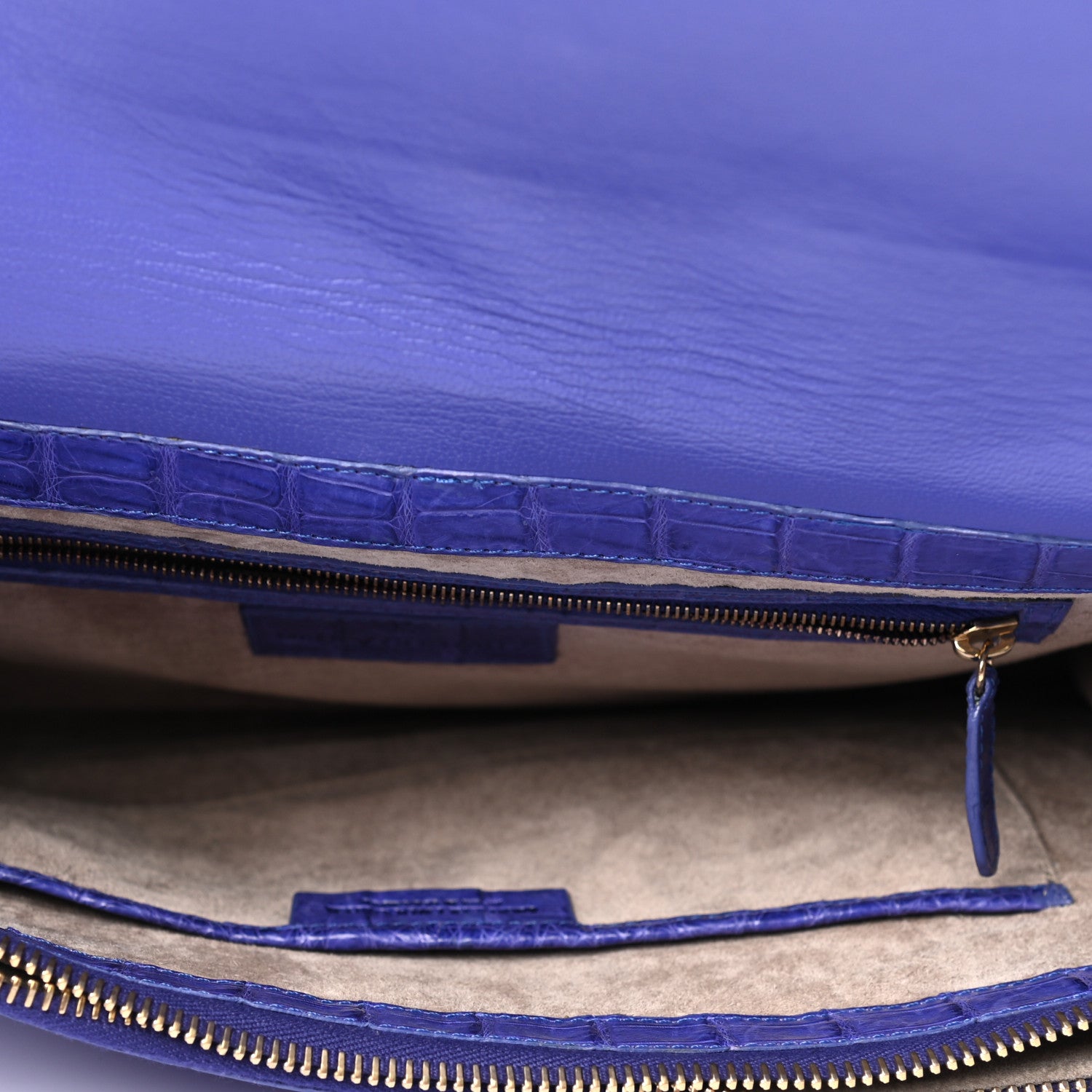 Nancy Gonzalez Crocodile Bar Clutch Violet 4 of 10