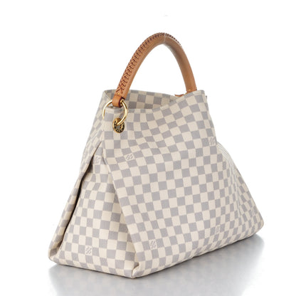 Louis Vuitton Damier Azur Artsy MM 3 of 9
