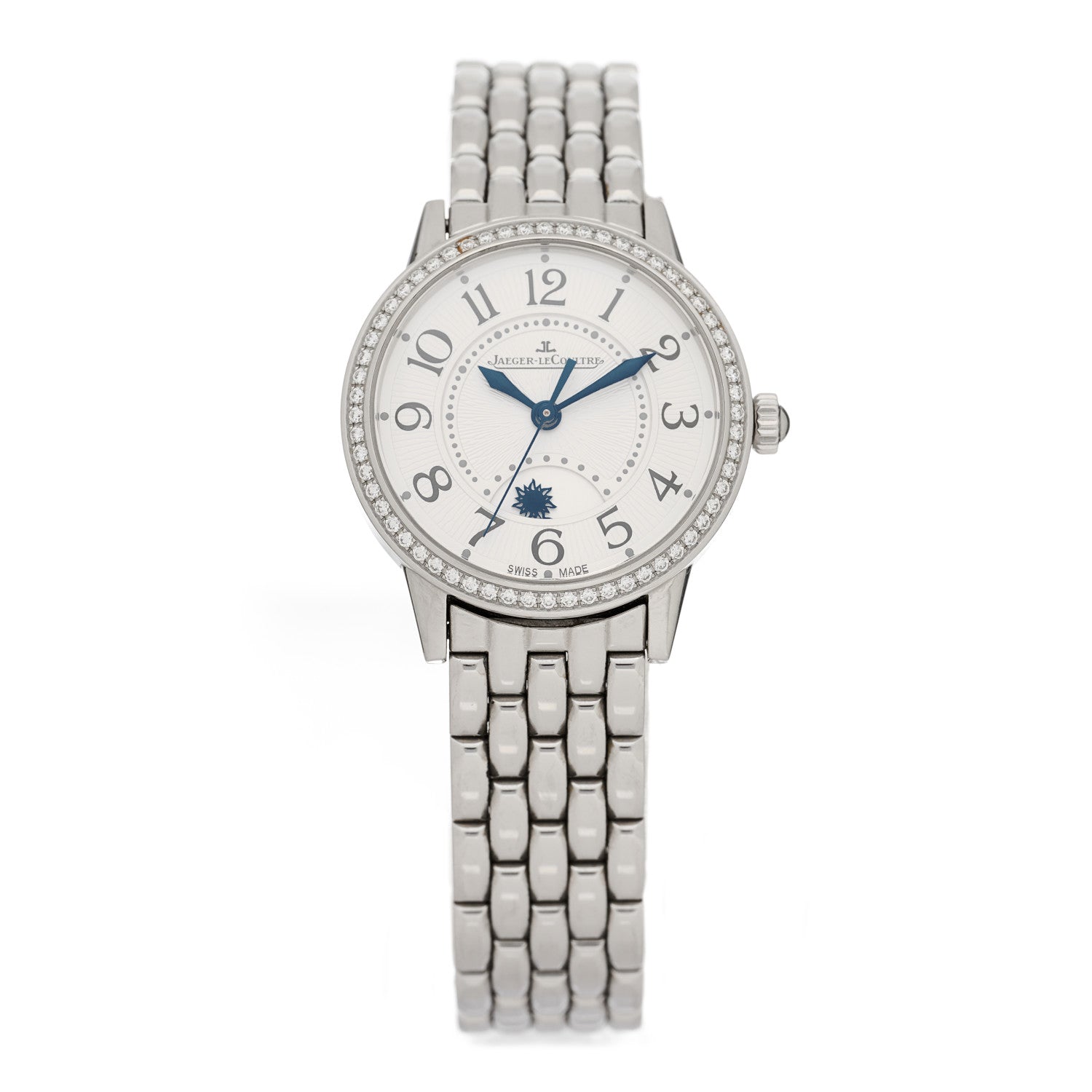 Jaeger-LeCoultre Stainless Steel Diamond Bezel 29mm Rendez-Vous Day & Night Automatic Watch 346.5.56.S 1 of 5