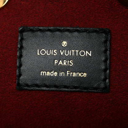 Louis Vuitton Empreinte Monogram Giant Neonoe MM Black Beige 7 of 12