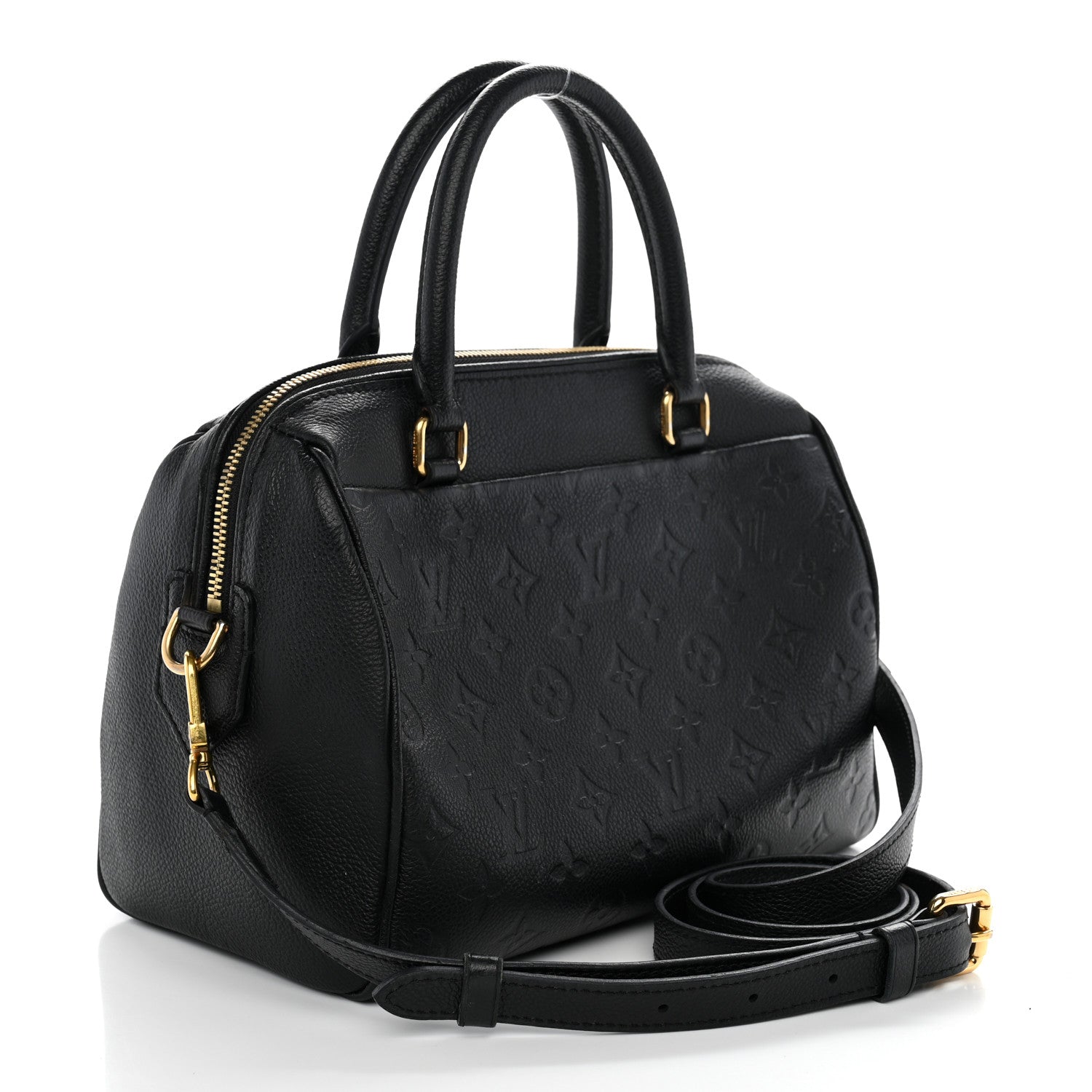 Louis Vuitton Empreinte Speedy Bandouliere 25 NM Black 3 of 11