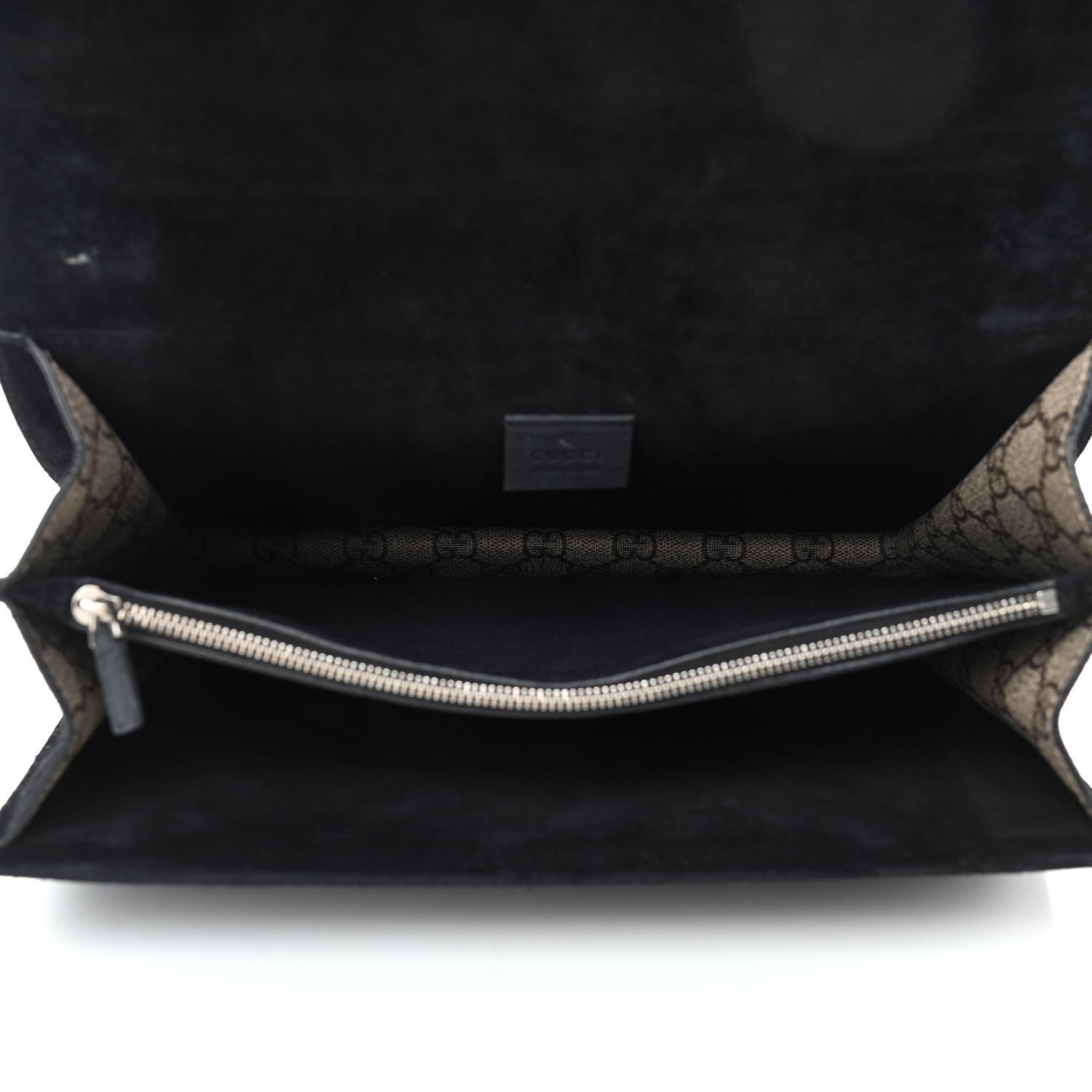 Gucci GG Supreme Monogram Medium Dionysus Shoulder Bag Black 4 of 7