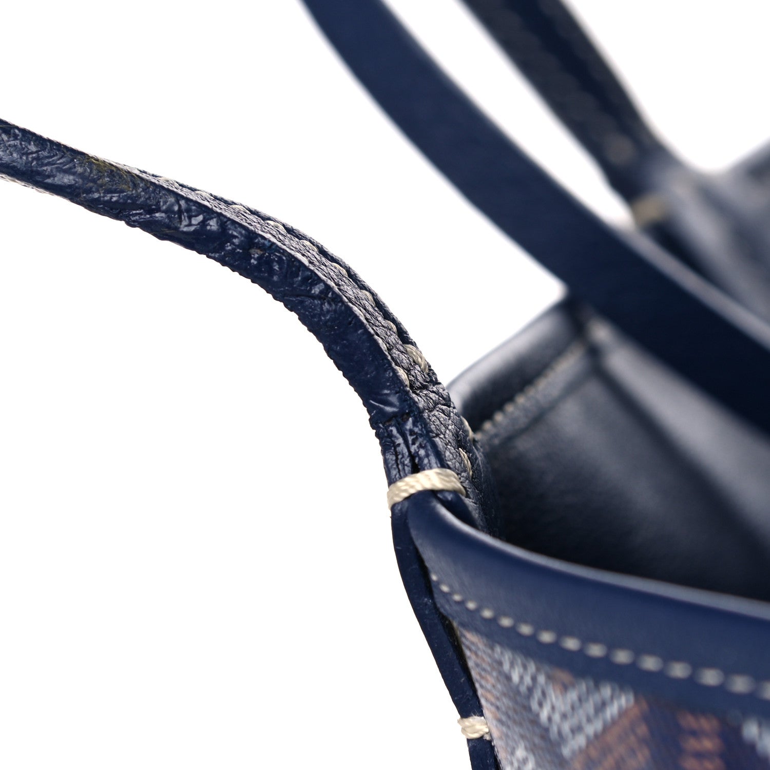 Goyard Goyardine Reversible Anjou PM Navy 13 of 15
