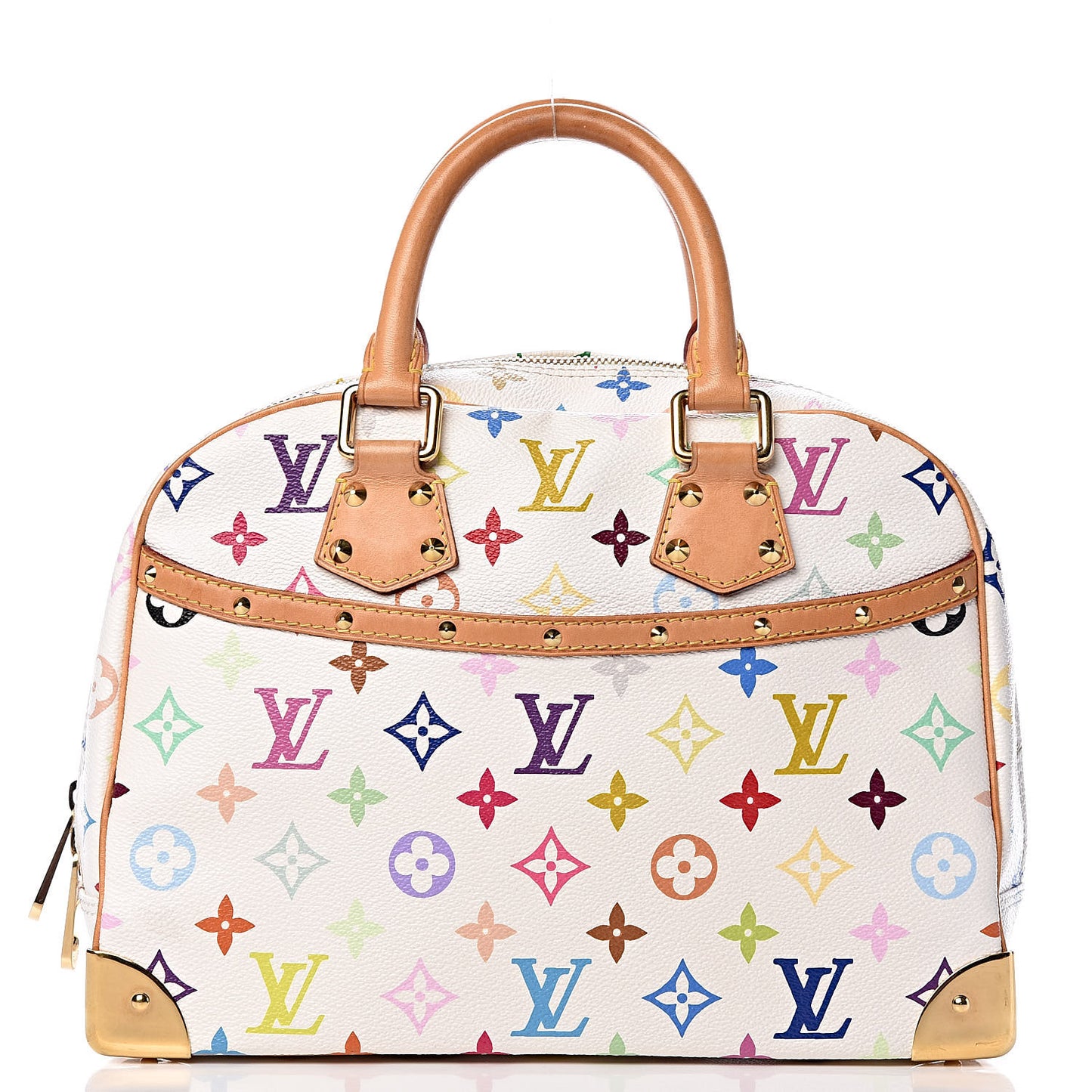 Monogram Multicolor Trouville White