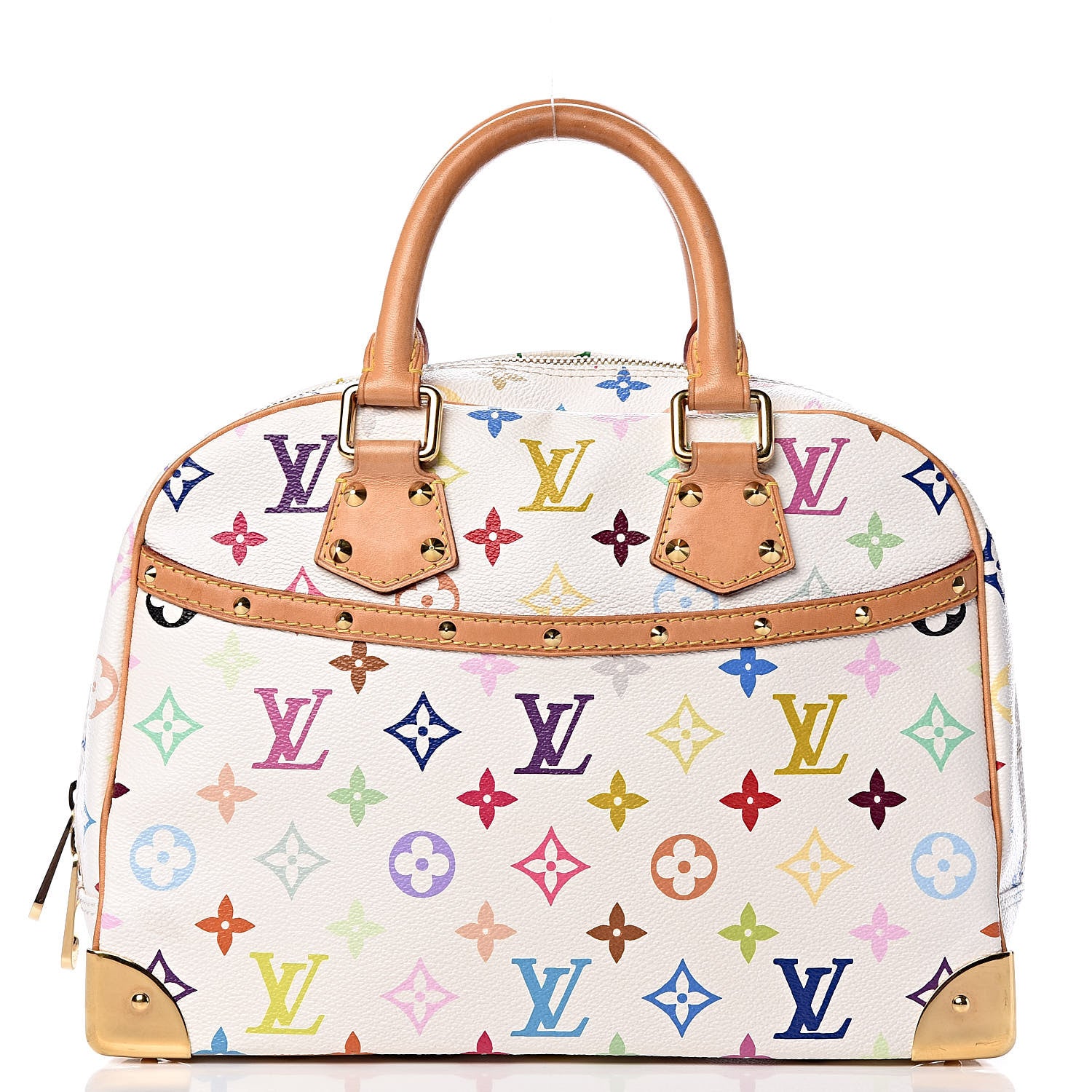 Louis Vuitton Monogram Multicolor Trouville White 1 of 9