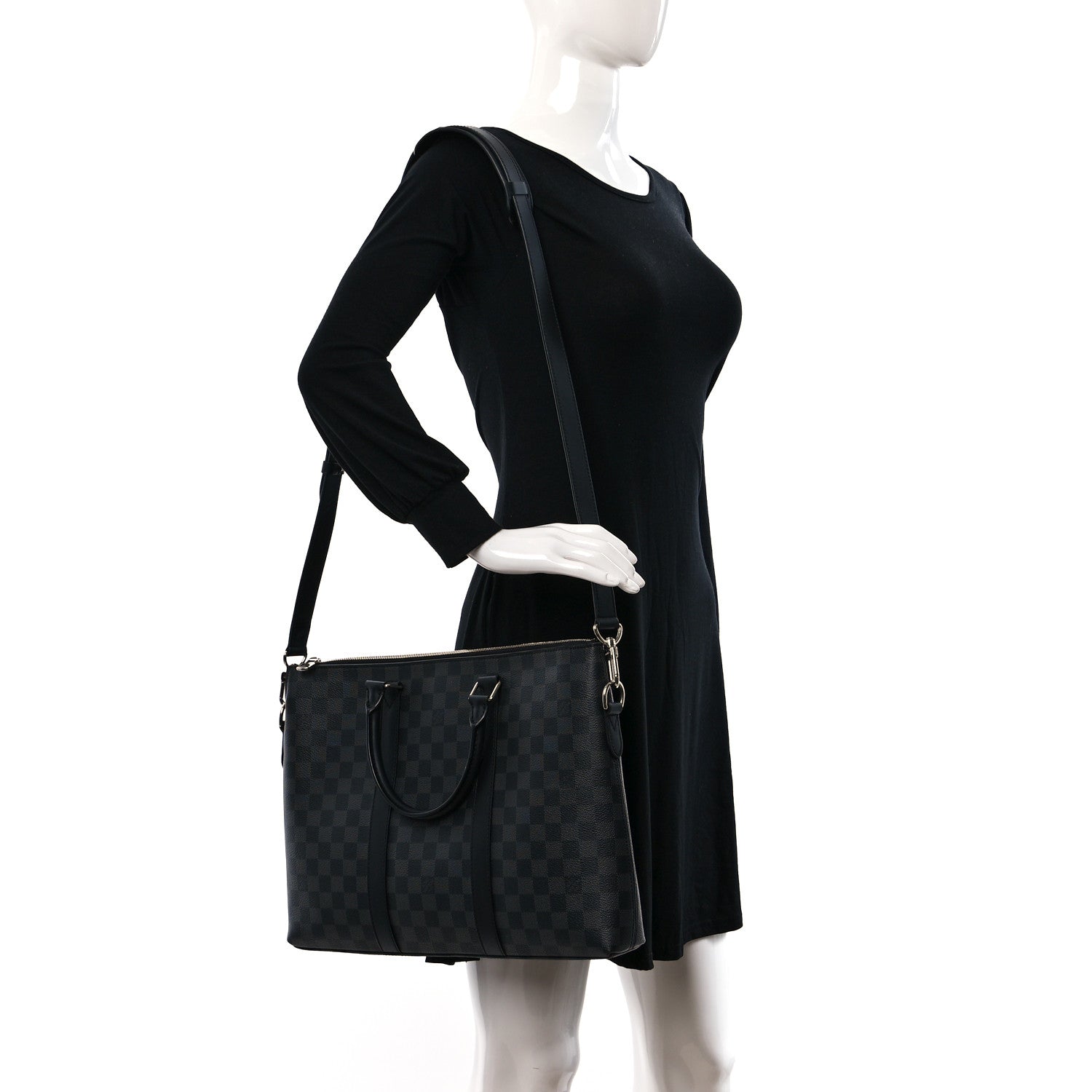 Louis Vuitton Damier Graphite Anton Briefcase 1379646 – FASHIONPHILE