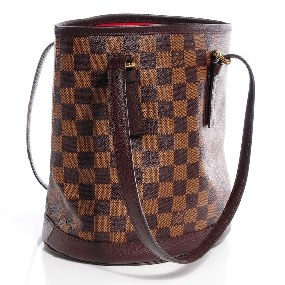 Louis Vuitton Damier Ebene Marais Bucket 23 9 of 13