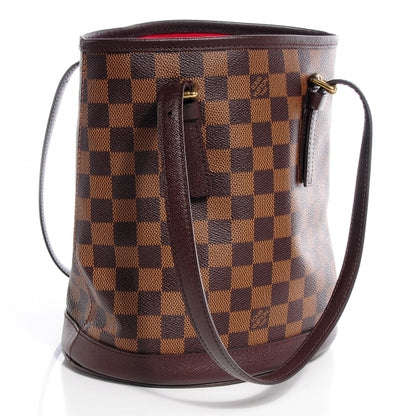 Louis Vuitton Damier Ebene Marais Bucket 23 9 of 13