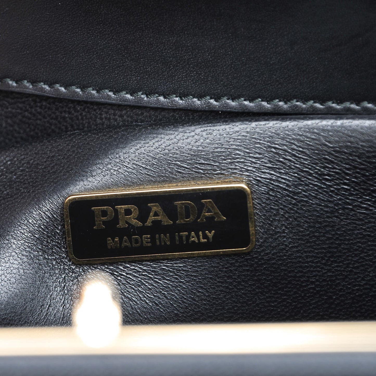 Saffiano City Calf Light Frame Bag Nero Black