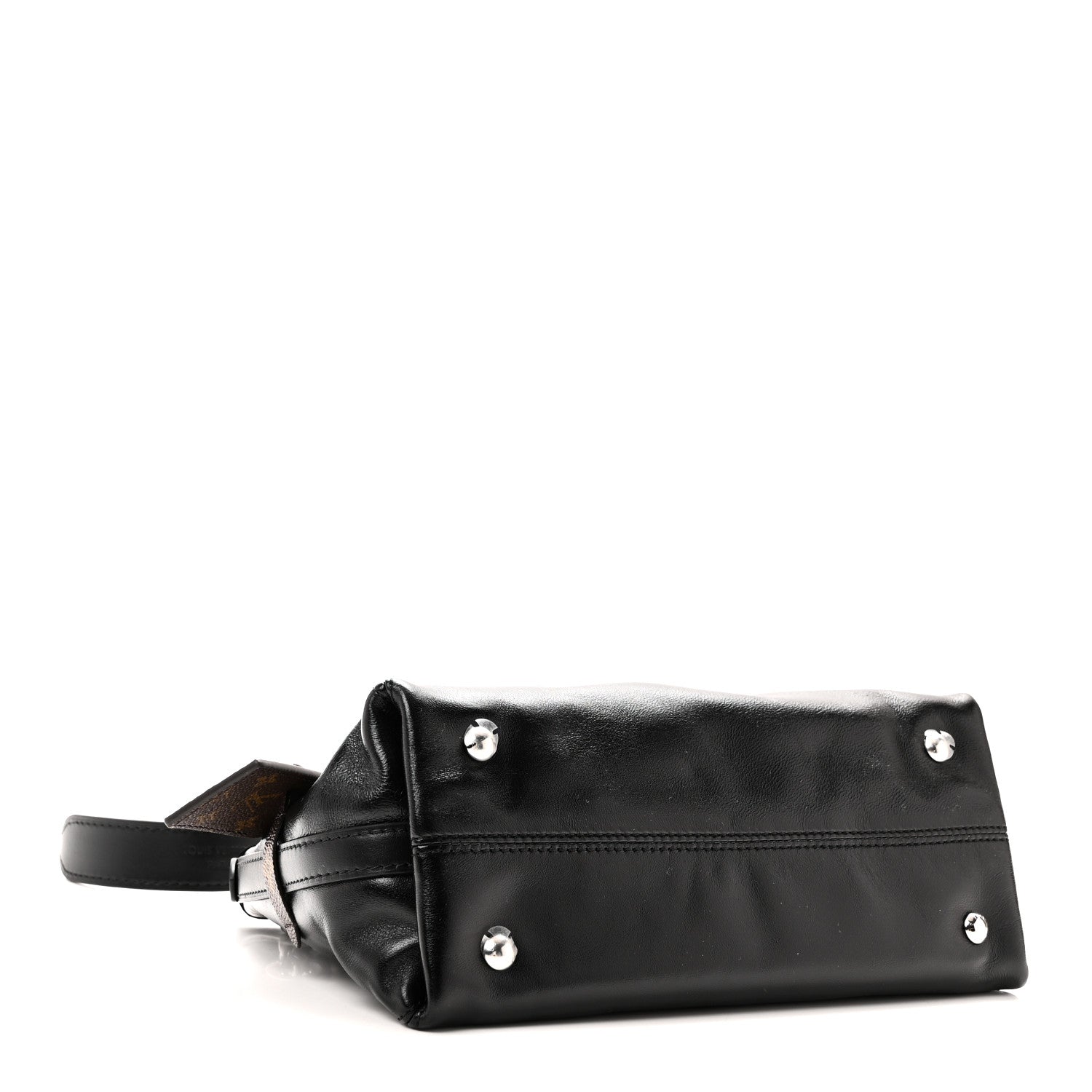 Louis Vuitton Lambskin CarryAll Vibe BB Black 4 of 9