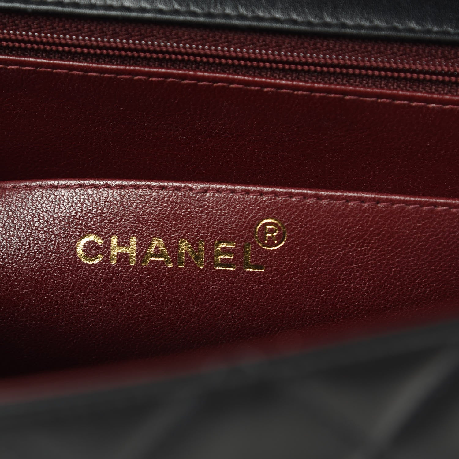 Chanel Lambskin Quilted XL Jumbo Single Flap Black 6 of 19