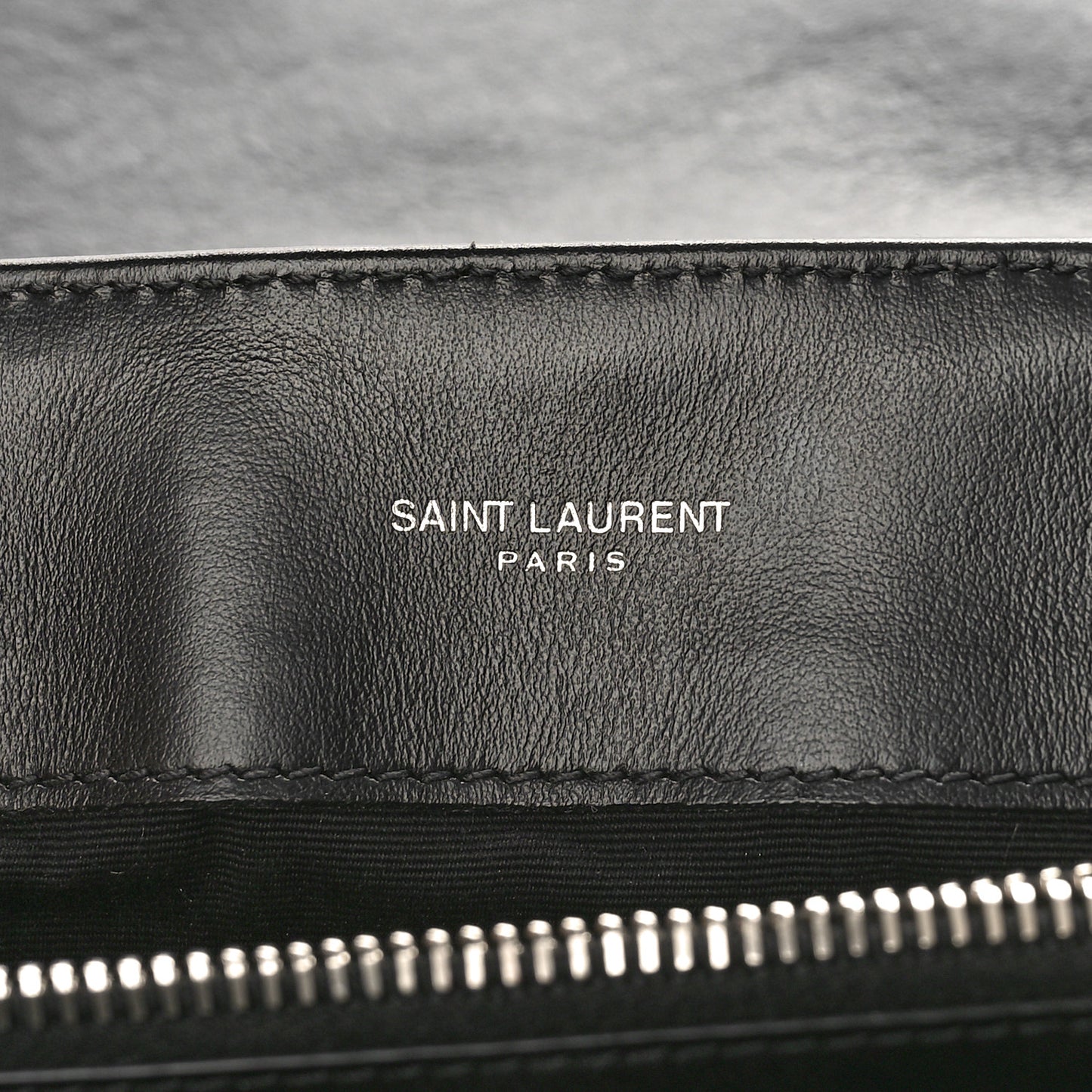 Calfskin Y Quilted Monogram Medium Loulou Chain Satchel Black