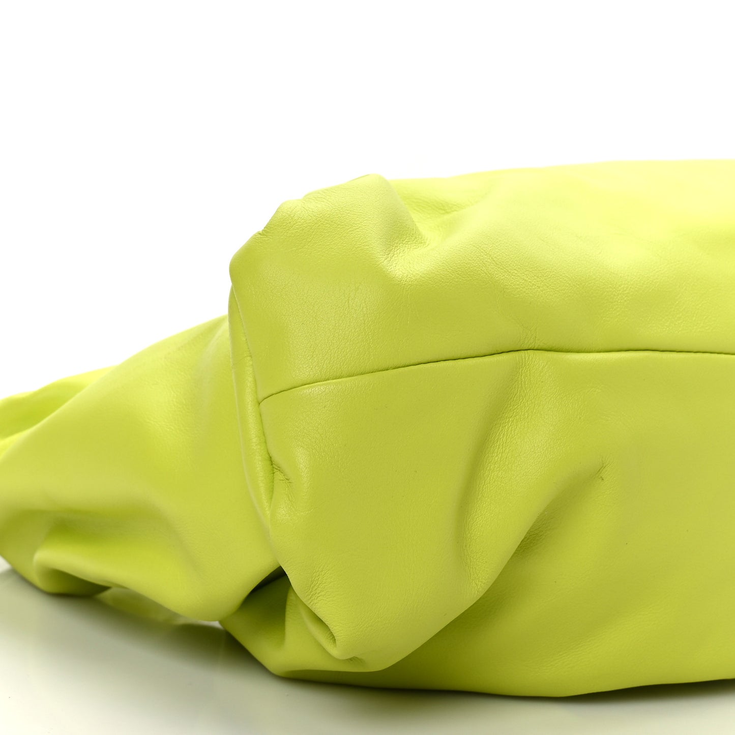 Smooth Butter Calfskin Small The Shoulder Pouch Acid Kiwi