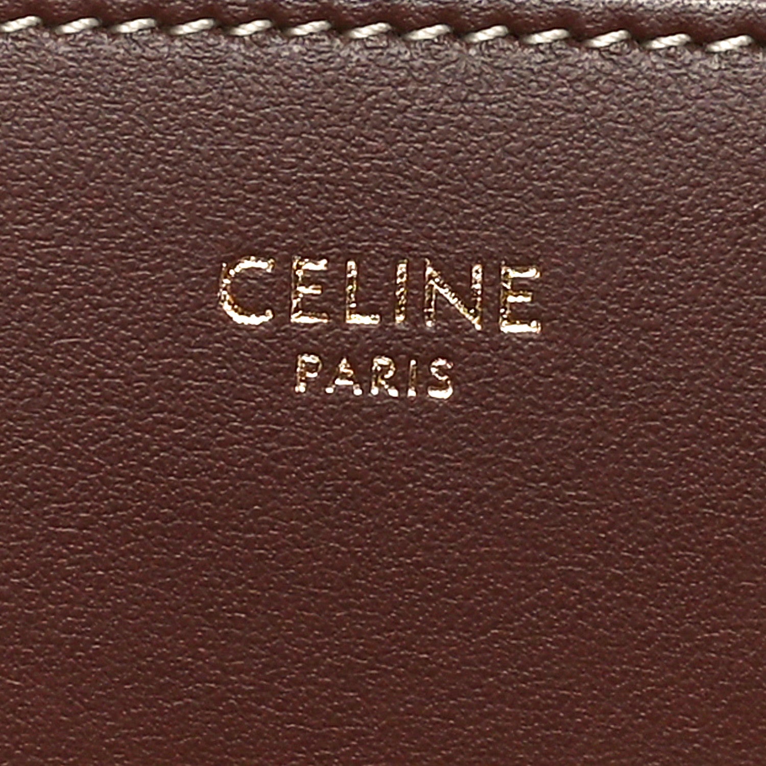 Celine Smooth Calfskin Medium Tabou Bordeaux 6 of 11