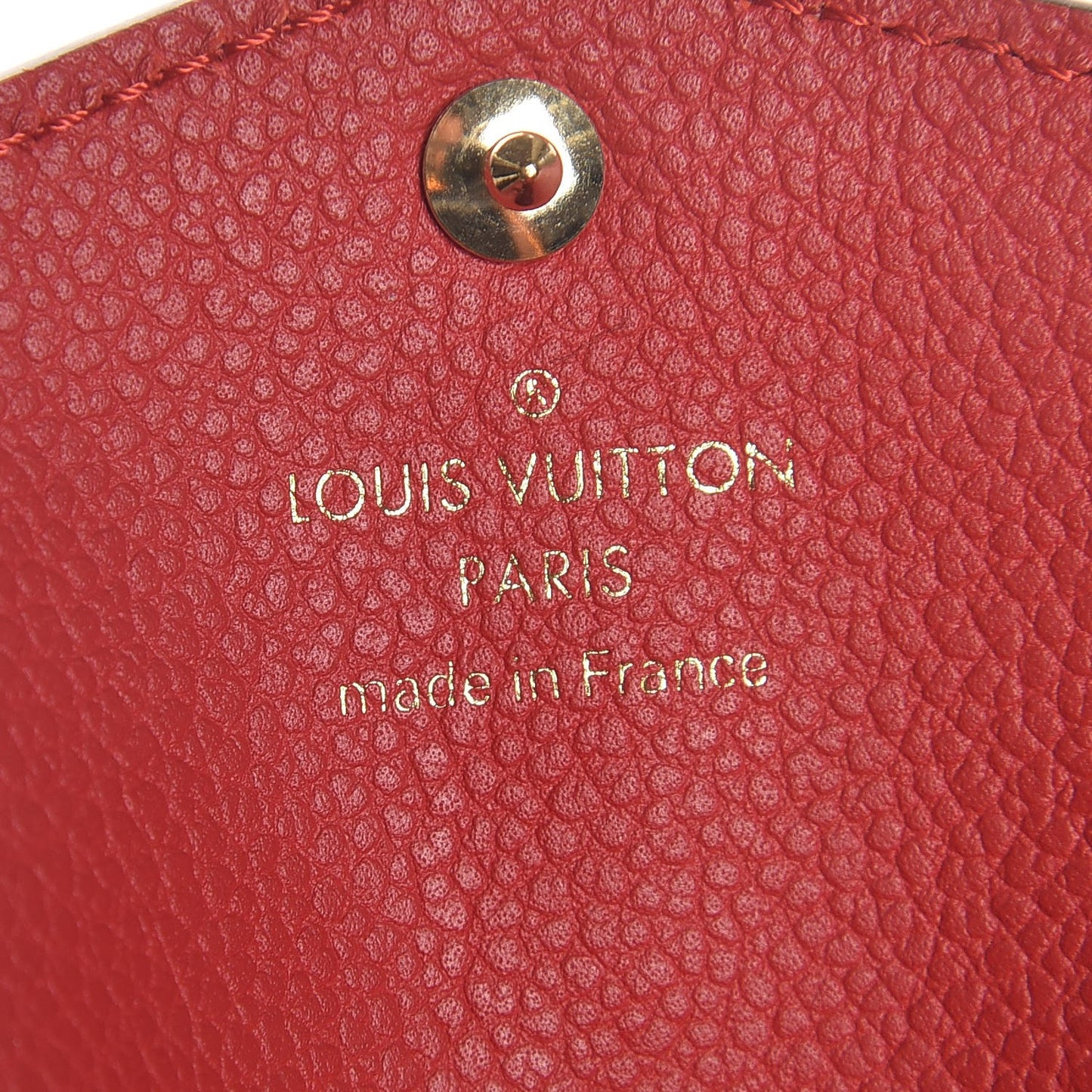Empreinte Key Pouch Cherry