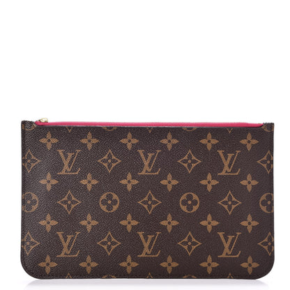 Louis Vuitton Monogram Neverfull MM GM Pochette Pivoine 1 of 8