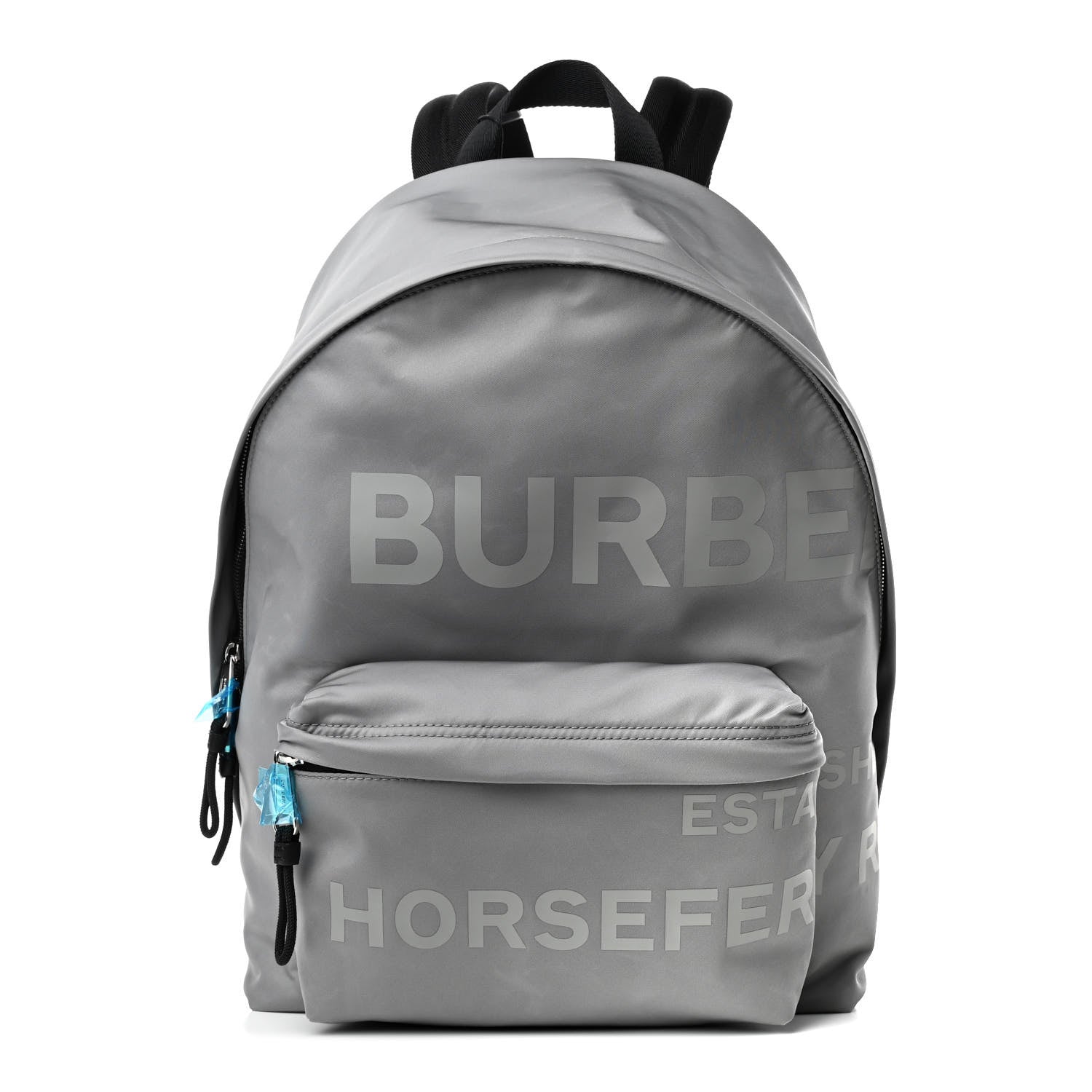 Burberry Nylon Horseferry Print Jett Backpack Cloud Grey 1 of 4