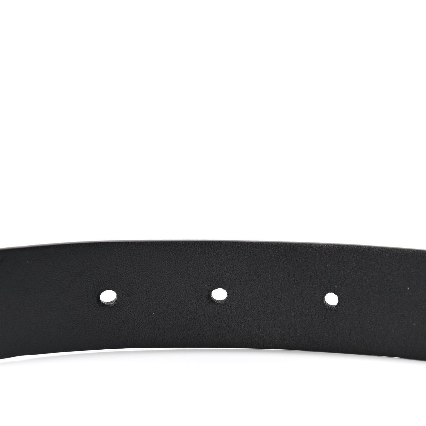 Calfskin Paris Button CC Belt 70 25 Black