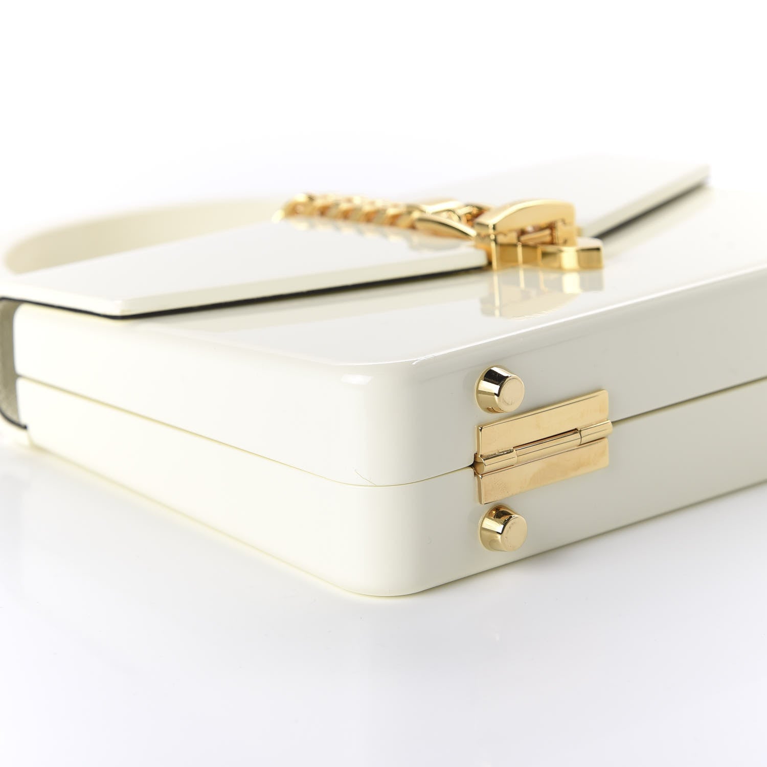 Gucci Plexiglass Mini Sylvie 1969 Top Handle Bag Ivory 6 of 10