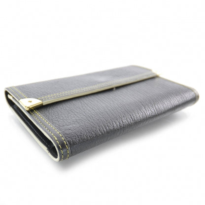Louis Vuitton Suhali Porte Tresor International Wallet Black 3 of 6
