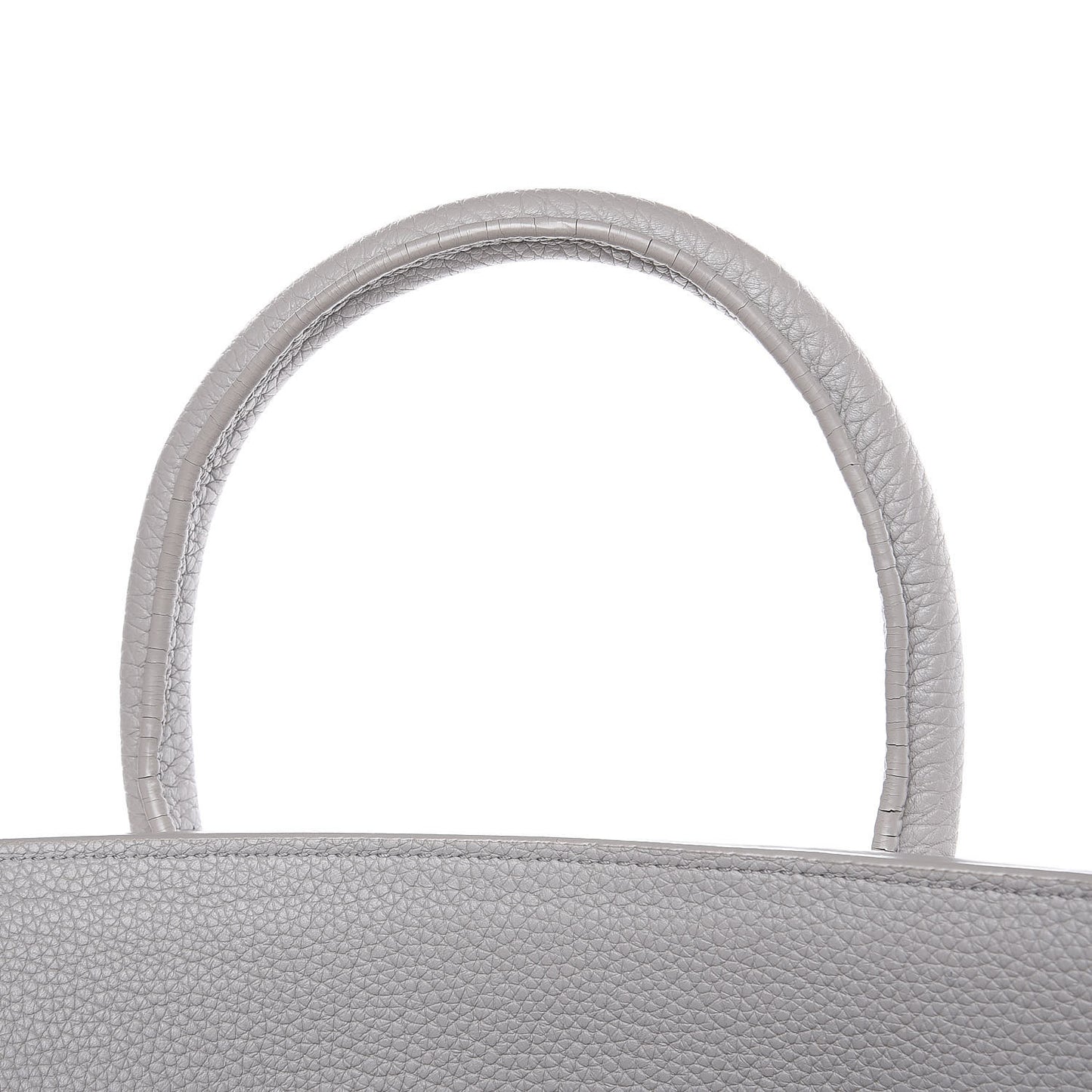 Grained Calfskin Small Supple Sac De Jour Souris