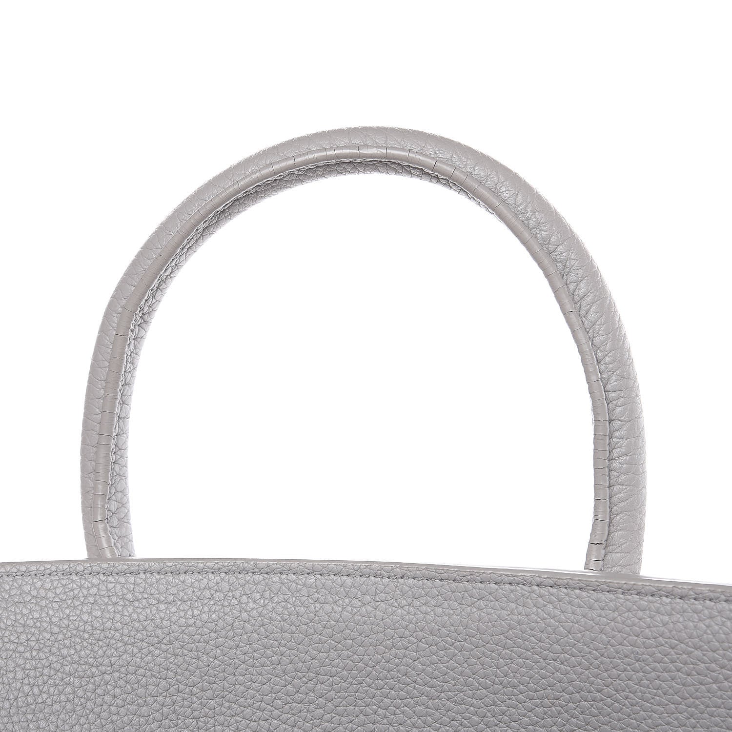 Saint Laurent Grained Calfskin Small Supple Sac De Jour Souris 18 of 18