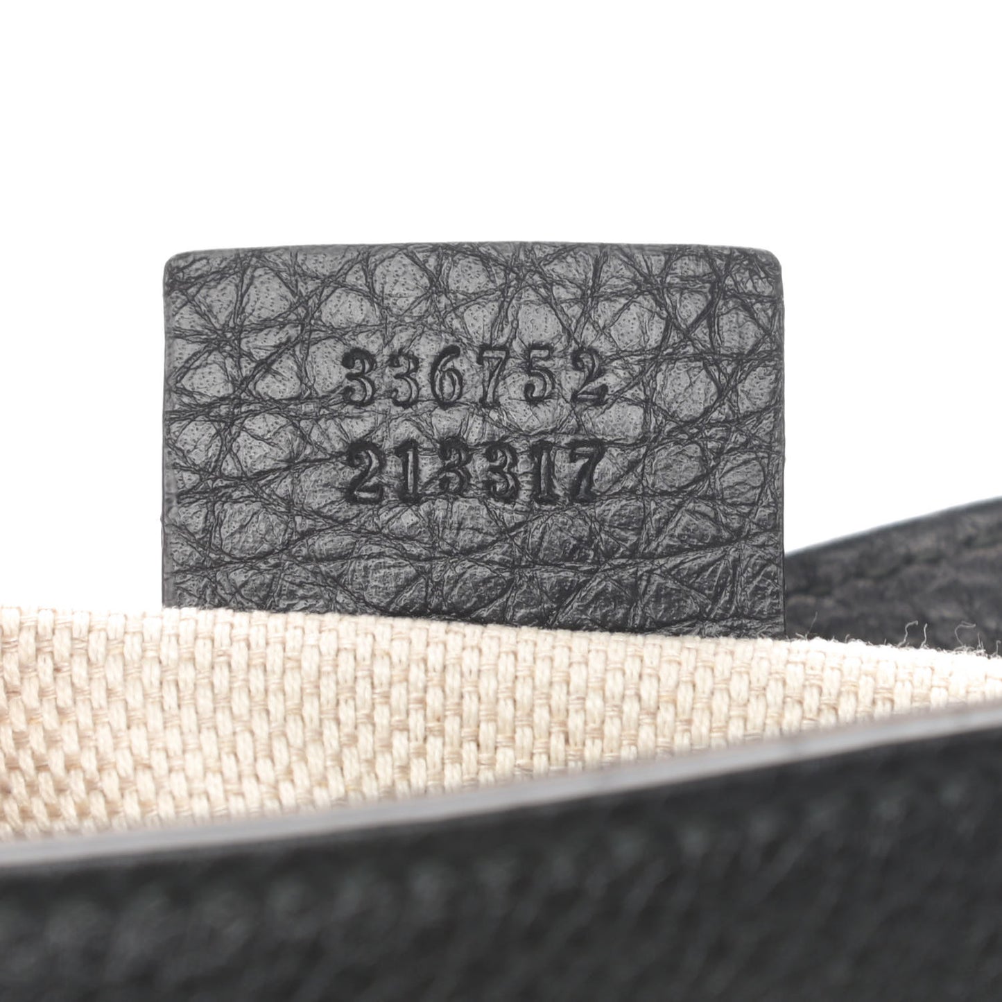 Pebbled Calfskin Medium Soho Flap Crossbody Black