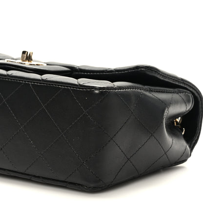 Chanel Lambskin Quilted Mini Rectangular Flap Black 9 of 10