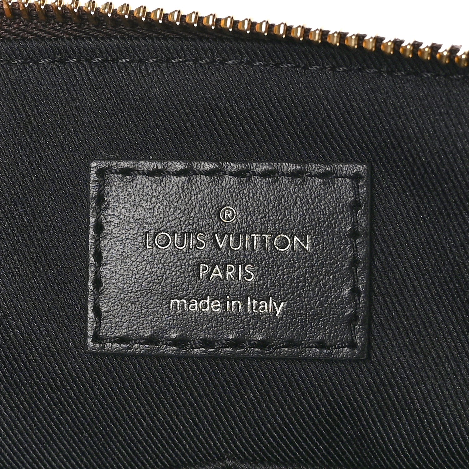 Louis Vuitton Damier Ebene Odeon Tote PM Black 6 of 10