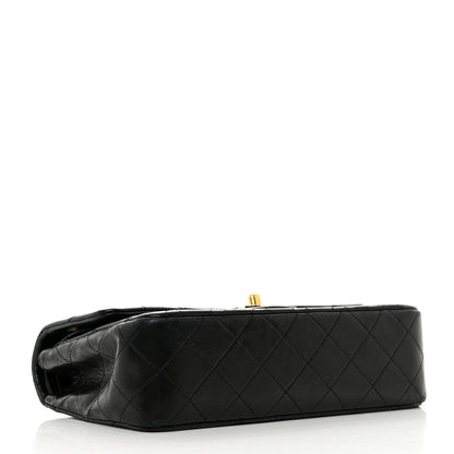 Chanel Lambskin Quilted Small Double Flap Black 4 of 14