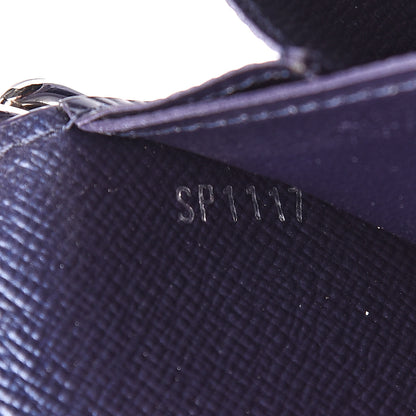 Louis Vuitton Epi Sequins Flame Twist Chain Wallet Blue Nuit 7 of 10