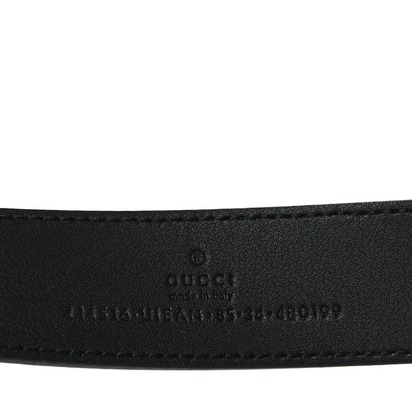 GG Supreme Monogram Bee Multicolor Appia Calfskin 30mm Belt 85 34 Black