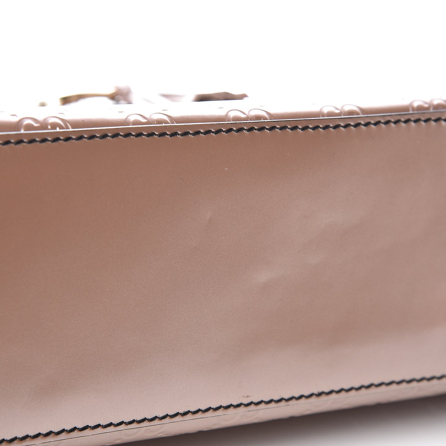 Shine Guccissima Large Emily Chain Shoulder Bag Dark Cipria