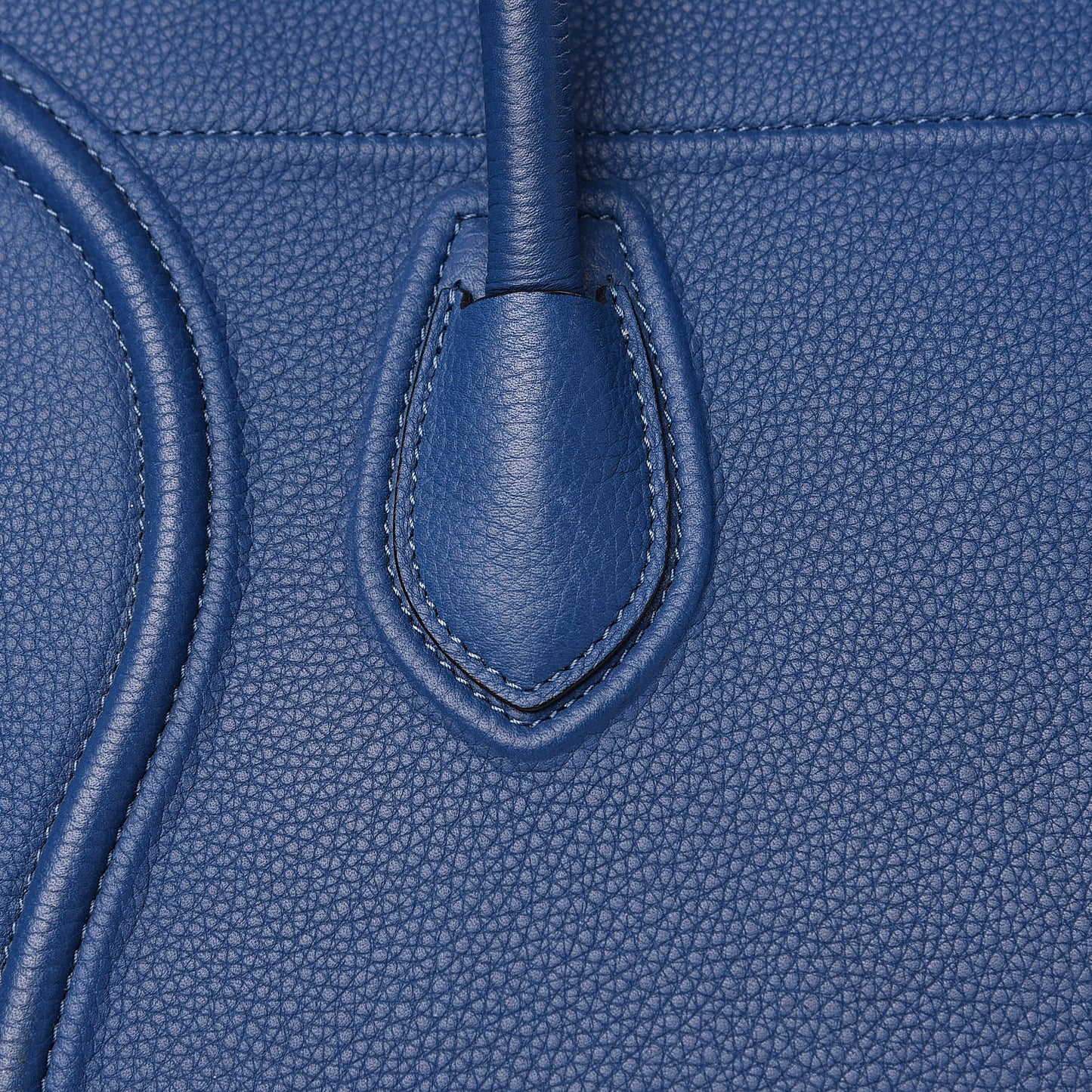 Grained Calfskin Medium Phantom Luggage Deepsea