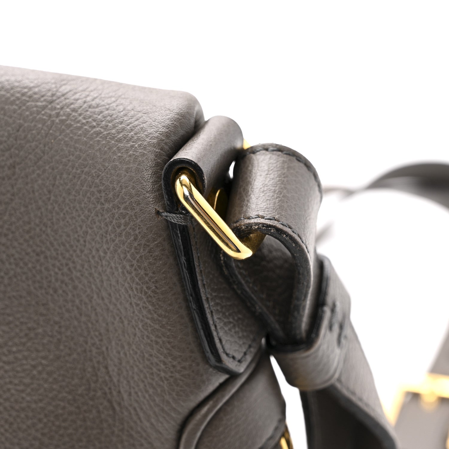 Tom Ford Calfskin Medium Shaded Jennifer Crossbody Bag Grey 14 of 14