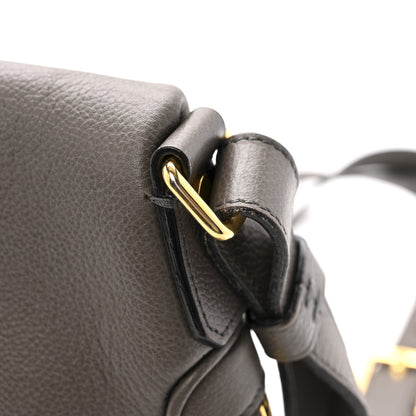 Tom Ford Calfskin Medium Shaded Jennifer Crossbody Bag Grey 14 of 14