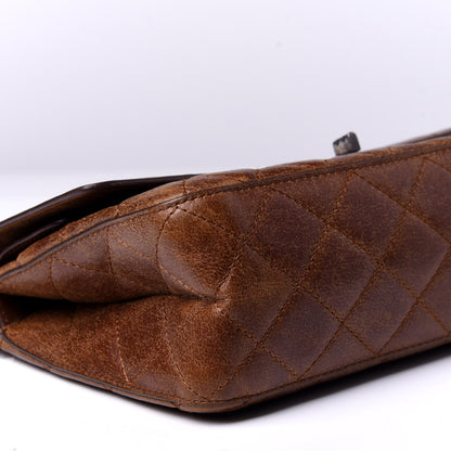 Chanel Aged Calfskin Quilted 2.55 Reissue 226 Flap Light Brown 11 of 17