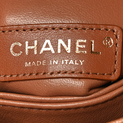 Chanel Caviar Quilted Extra Mini Coco Handle Flap Brown 5 of 10