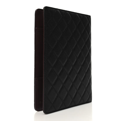 Chanel Caviar Quilted Large Agenda Cover Black 3 of 12