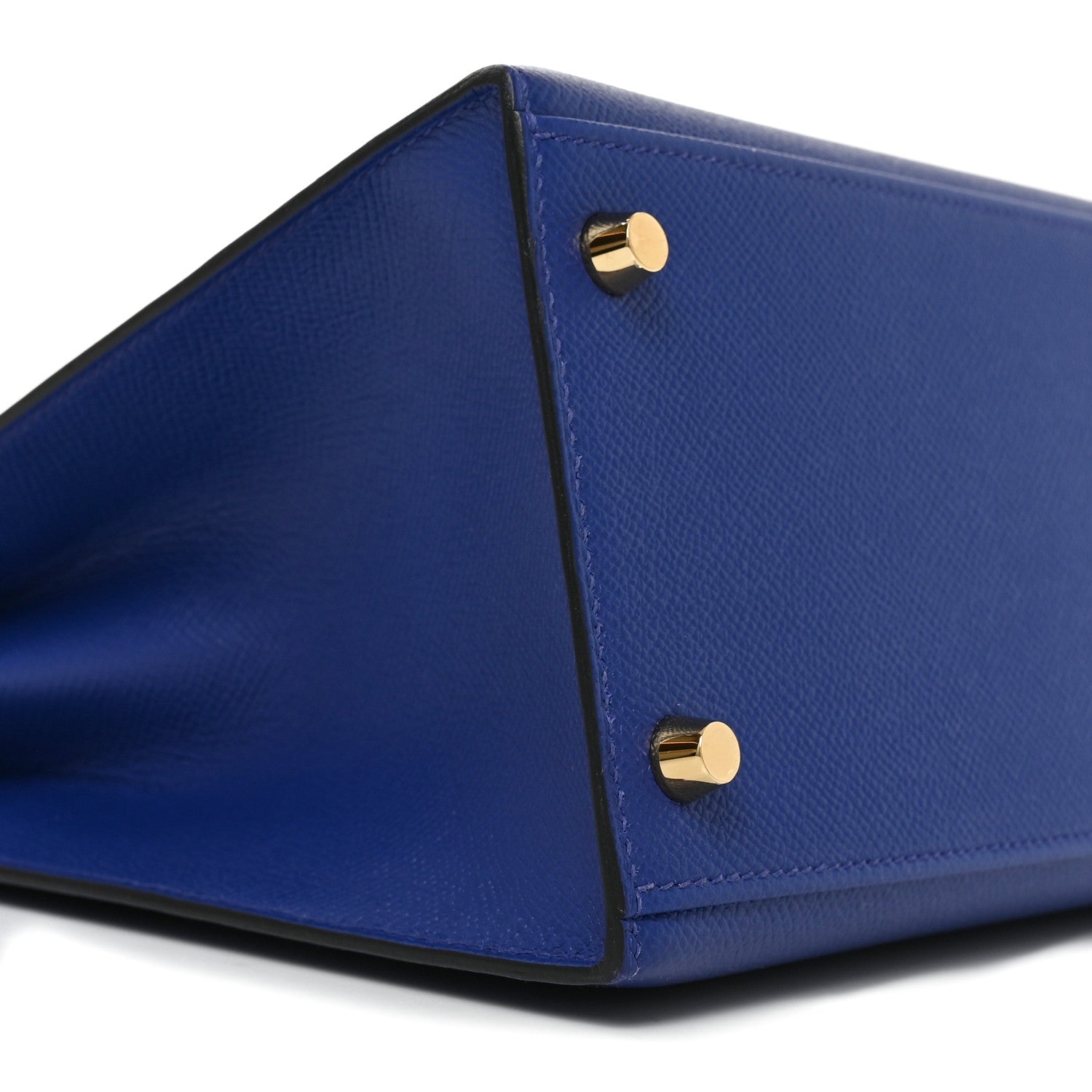 Hermes Epsom Kelly Sellier 28 Bleu Electrique 8 of 9