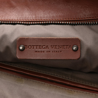 Bottega Veneta Nappa Intrecciato VN Crossbody Messenger Bag Rust 6 of 11