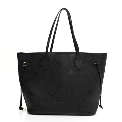 Louis Vuitton Empreinte Monogram Giant Neverfull MM Black 3 of 11