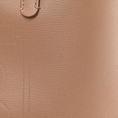 Burberry Calfskin TB Motif Embossed Medium Tote Camel 11 of 13