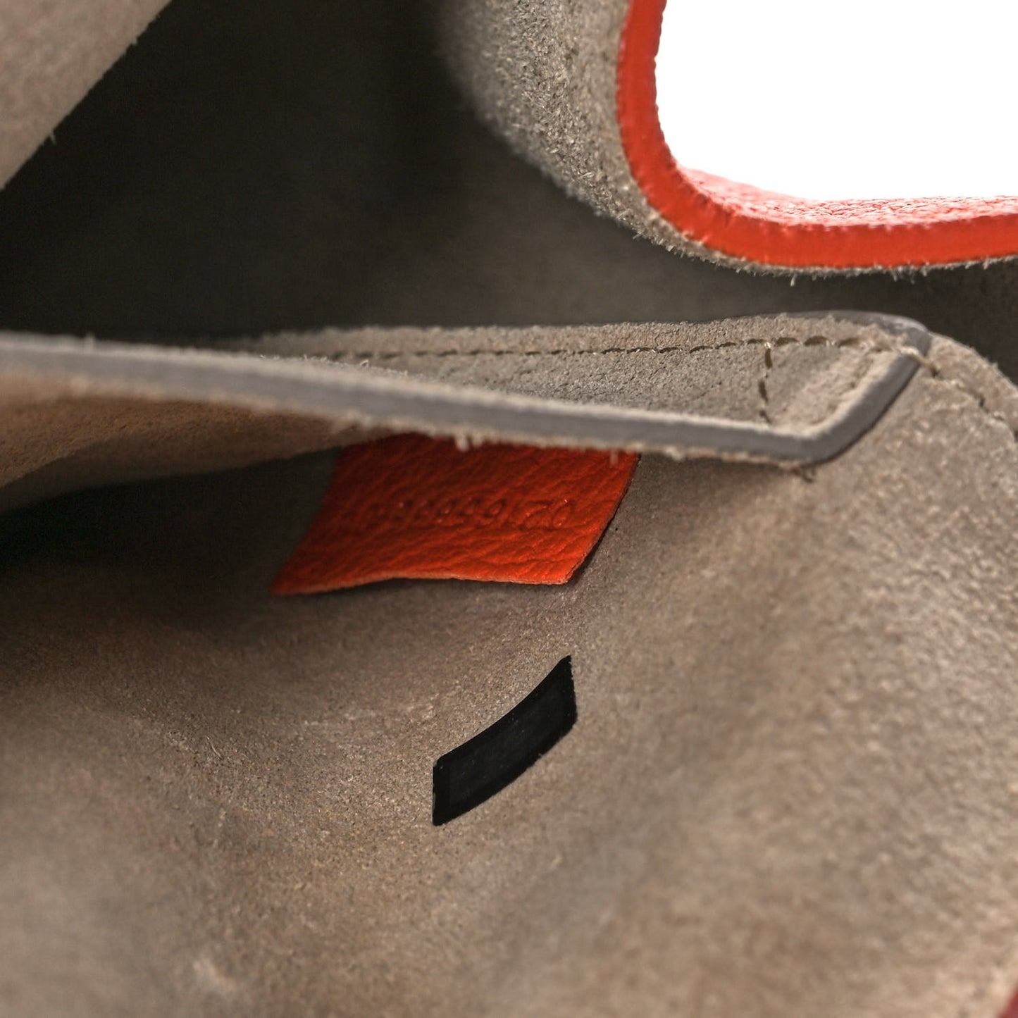 Grained Lambskin Mini Drew Shoulder Bag Foxy Orange