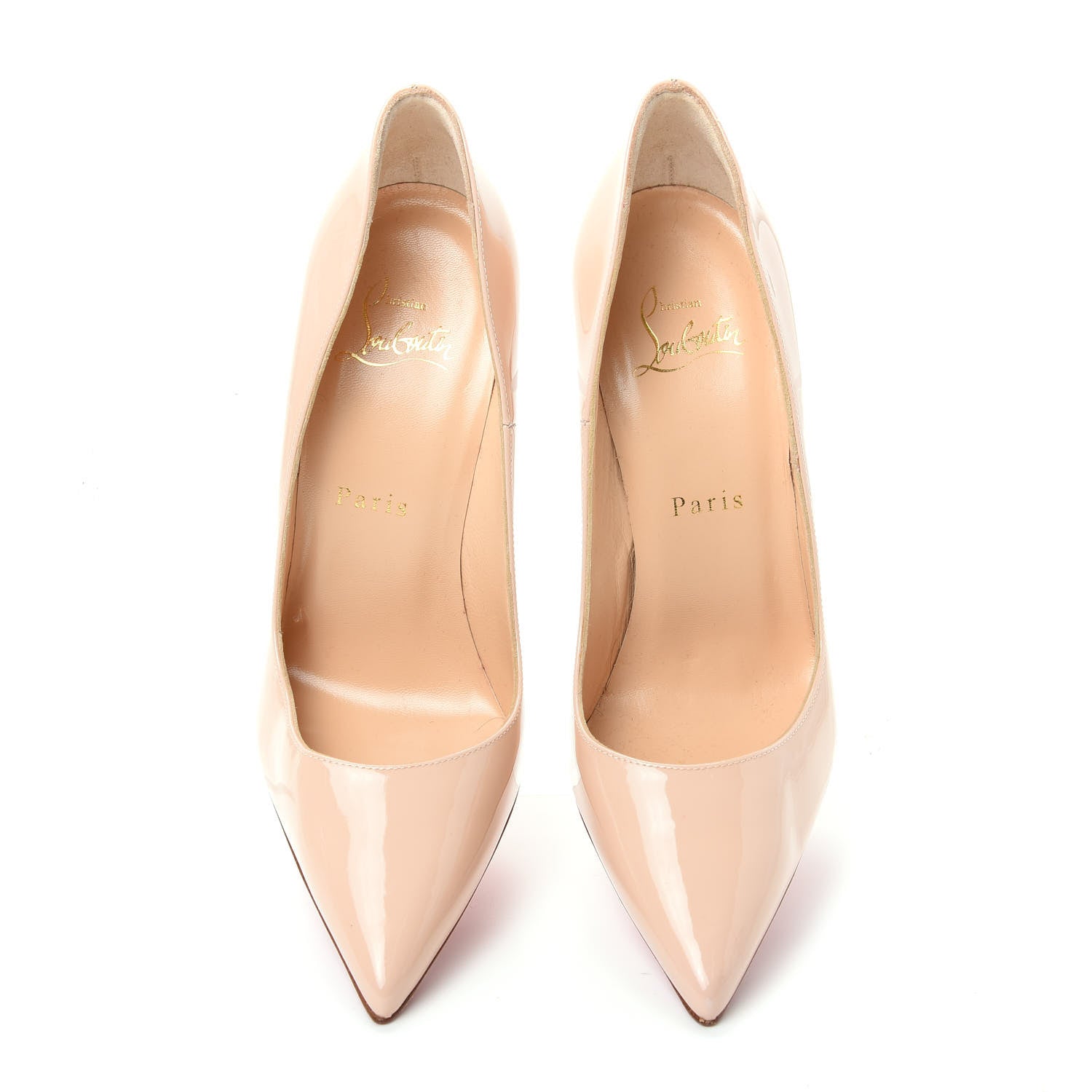 Christian Louboutin Patent So Kate 120 Pumps 36.5 Poudre 5 of 9
