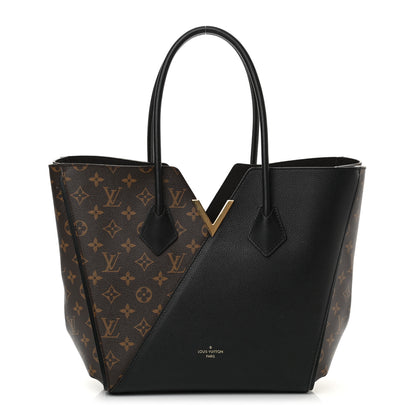 Louis Vuitton Calfskin Monogram Kimono Tote Black 1 of 13
