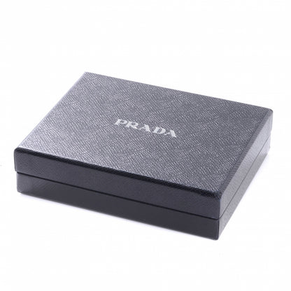 Prada Vitello Daino Compact Wallet Nero Black 6 of 10
