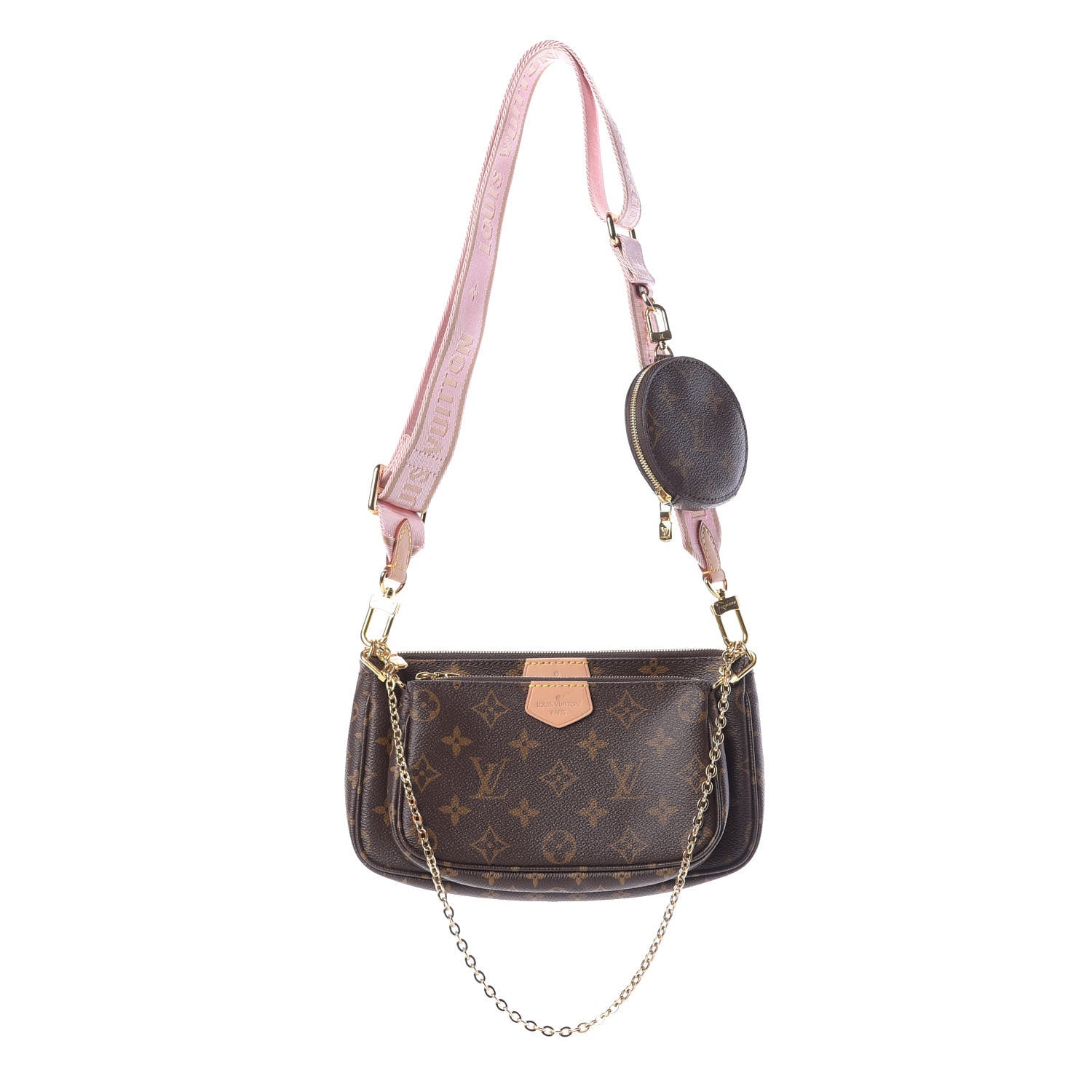Louis Vuitton Monogram Multi Pochette Accessories Rose Clair 1 of 14