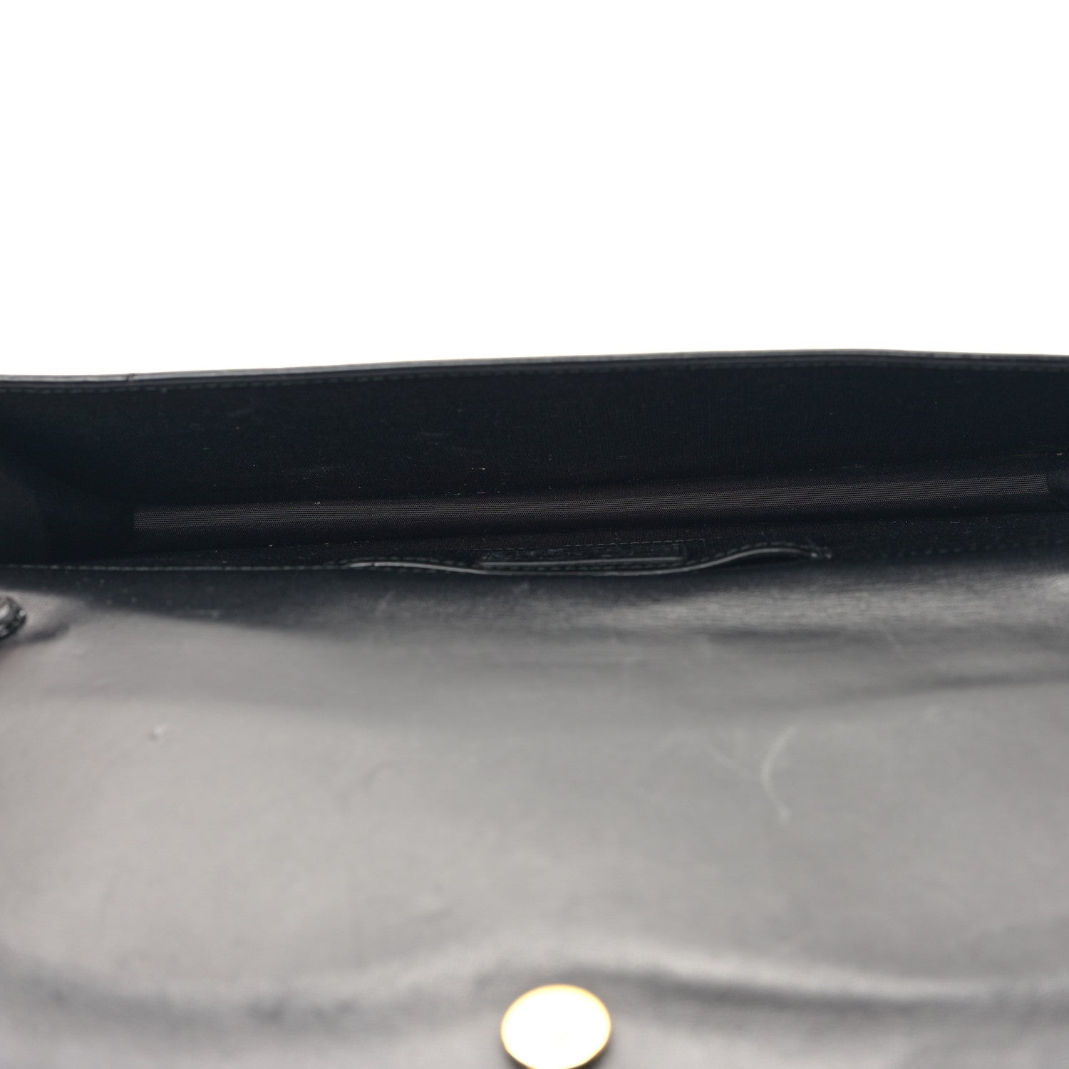 Christian Dior Patent Cannage Lady Dior Convertible Clutch Black 5 of 8