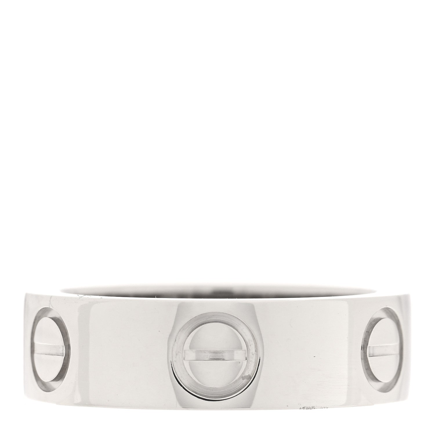 Cartier Platinum 1 Diamond 5.5mm LOVE Ring 49 4.75 3 of 4